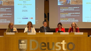 Jueces y fiscales de toda Europa se reúnen en Bilbao para defender los derechos de la mujer y la infancia migrante