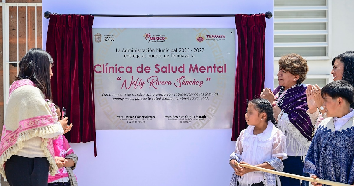 ¡Un Nuevo Hogar para la Salud Mental! Delfina Gómez Abre Clínica Bilingüe en Temoaya, Estado de México