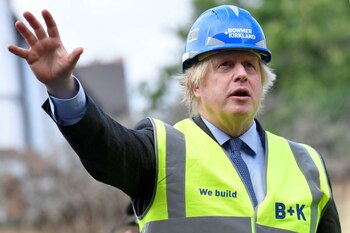 El primer ministro británico, Boris