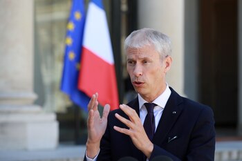 Franck Riester, ministro de Comercio