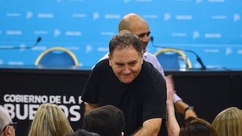 El ministro de Seguridad bonaerense,