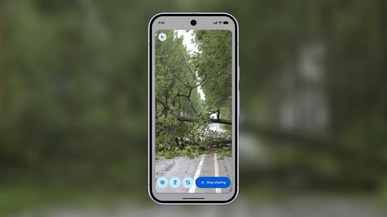 La función Android Emergency Live Video permite transmitir vídeo en tiempo real a los servicios de emergencia. (Google)