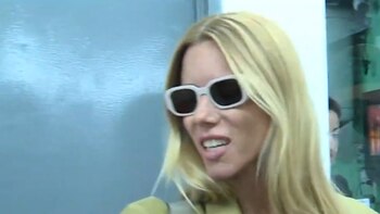 La reacción de Nicole Neumann