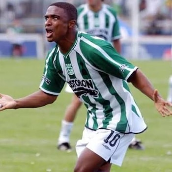 Héctor Hurtado jugó un total de 187 partidos y anotó 31 goles con Atlético Nacional entre los períodos de 2001 y 2006 (con un paso breve en el 2002). Durante su etapa en el club paisa, logró el subcampeonato de la Copa Sudamericana en 2002 - crédito Atlético Nacional