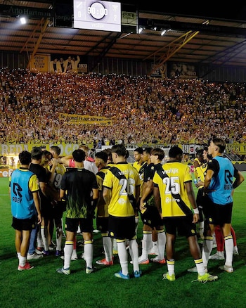 El gesto del NAC Breda con Mats Seuntjens
