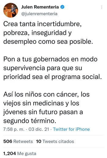 El coordinador de la bancada