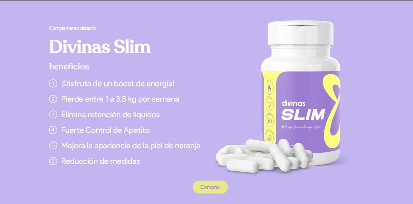 Divinas Slim, un producto ilegal para adelgazar, expone los peligros de los suplementos no regulados distribuidos en redes sociales - crédito Divinas Slim