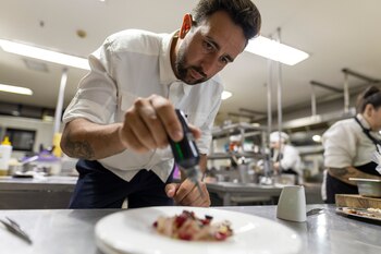 Pedro Bargero en acción