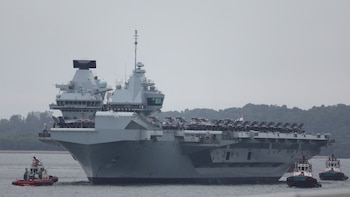 El Reino Unido desplegó al