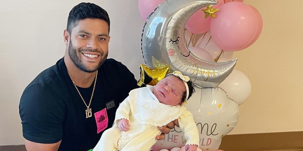 Nuovo capitolo nella storia d'amore del brasiliano Hulk: Zaya, la sua prima figlia è nata con Camila, la nipote della sua ex moglie - Infobae