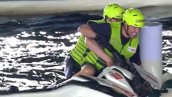 El golpe de Ralf Schumacher en una carrera de motos de agua que lo llevó al quirófano: “Quizá estoy viejo para estas tonterías”