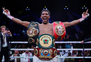 Anthony Joshua es el campeón