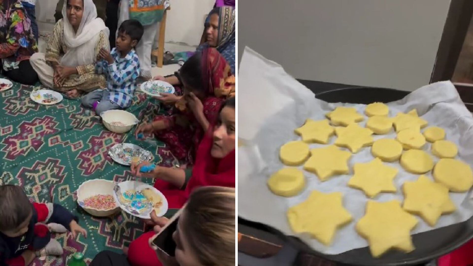 Una mujer mexicana compartió su receta de galletas de mantequilla con mujeres musulmanas en Pakistán, en un taller nocturno respetuoso del Ramadán. El gesto se volvió viral por su carga cultural y humana.