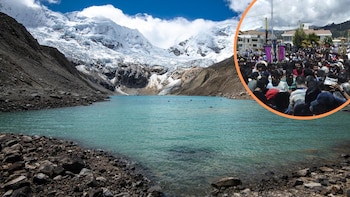 La laguna Palcacocha, ubicada en