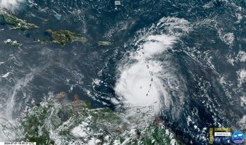 Captura de una imagen satelital