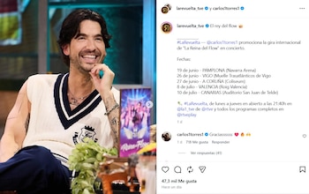 Carlos Torres estuvo en entrevista con David Broncano y sus confesiones personales desataron una ola de comentarios en redes sociales - crédito @carlos1torres1/IG