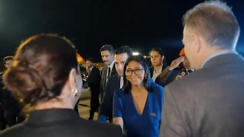 Delcy Rodríguez llegó a Turquía tras su paso por la India para consolidar a Venezuela como proveedor clave de crudo