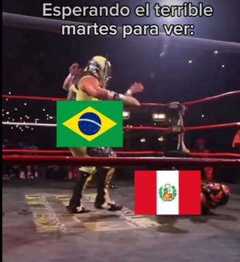 Memes por el partido Perú