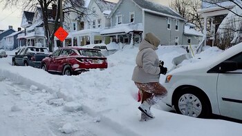 La zona más devastada es