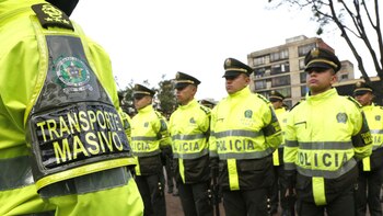 Policía colombiana
