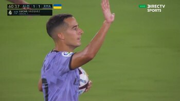 Lucas Vázquez anotó el gol