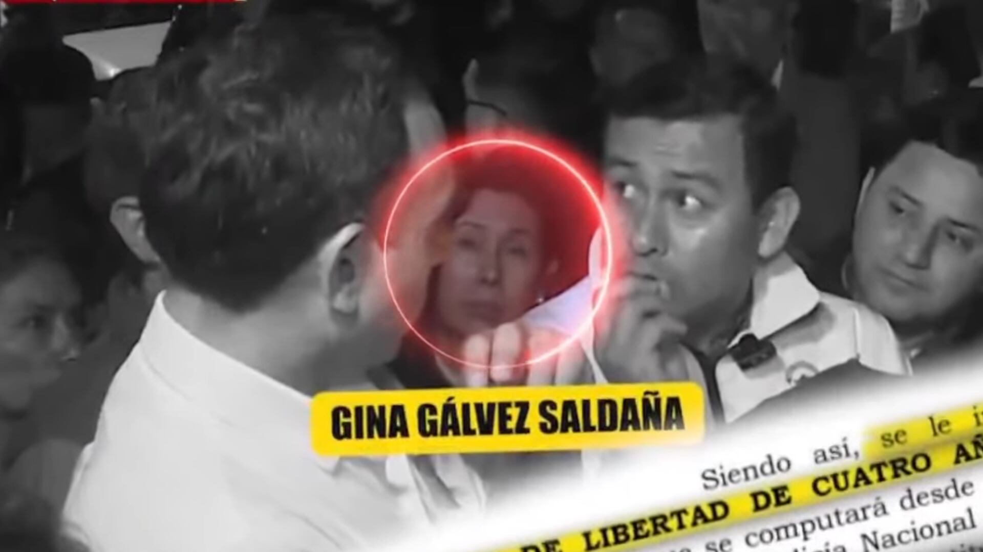 Sin cargo ni nombramiento, pero con poder: Gina Gálvez, condenada por corrupción, aparece junto a José Jerí en actos oficiales. (Captura de pantalla)