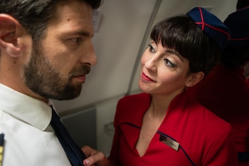 Daryl (Francisco Ortiz) y Carol