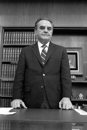 El juez John Sirica estuvo