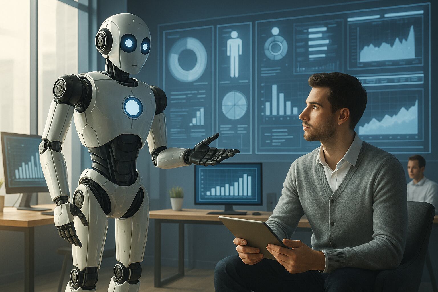 Artistas y desarrolladores debaten el impacto de la inteligencia artificial en la creatividad y la calidad del trabajo (Imagen ilustrativa Infobae)