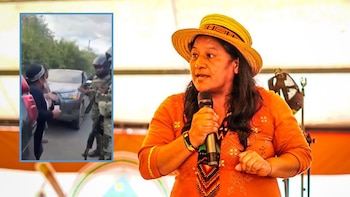 Tras su liberación en Cauca,