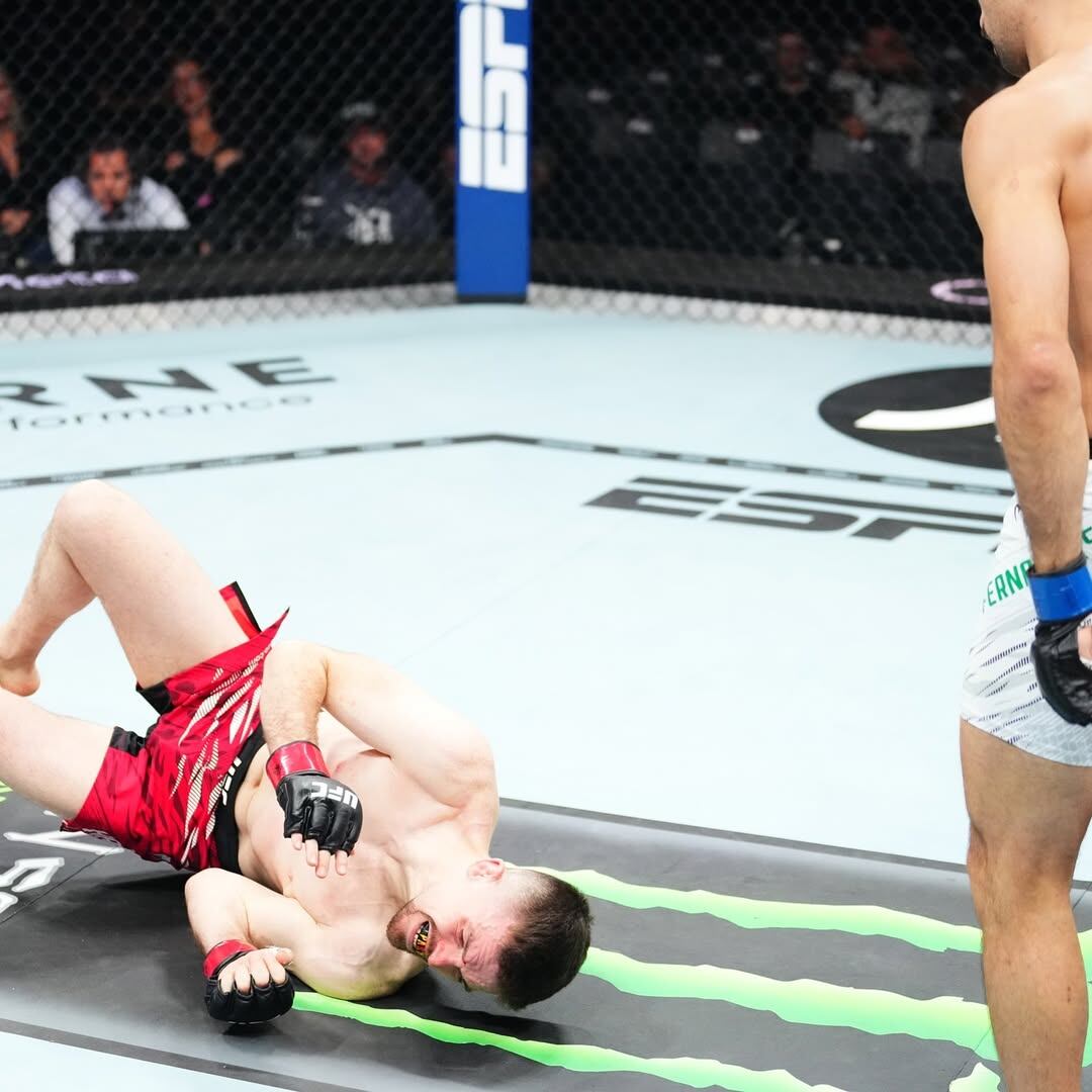 Otra imagen impactante del combate