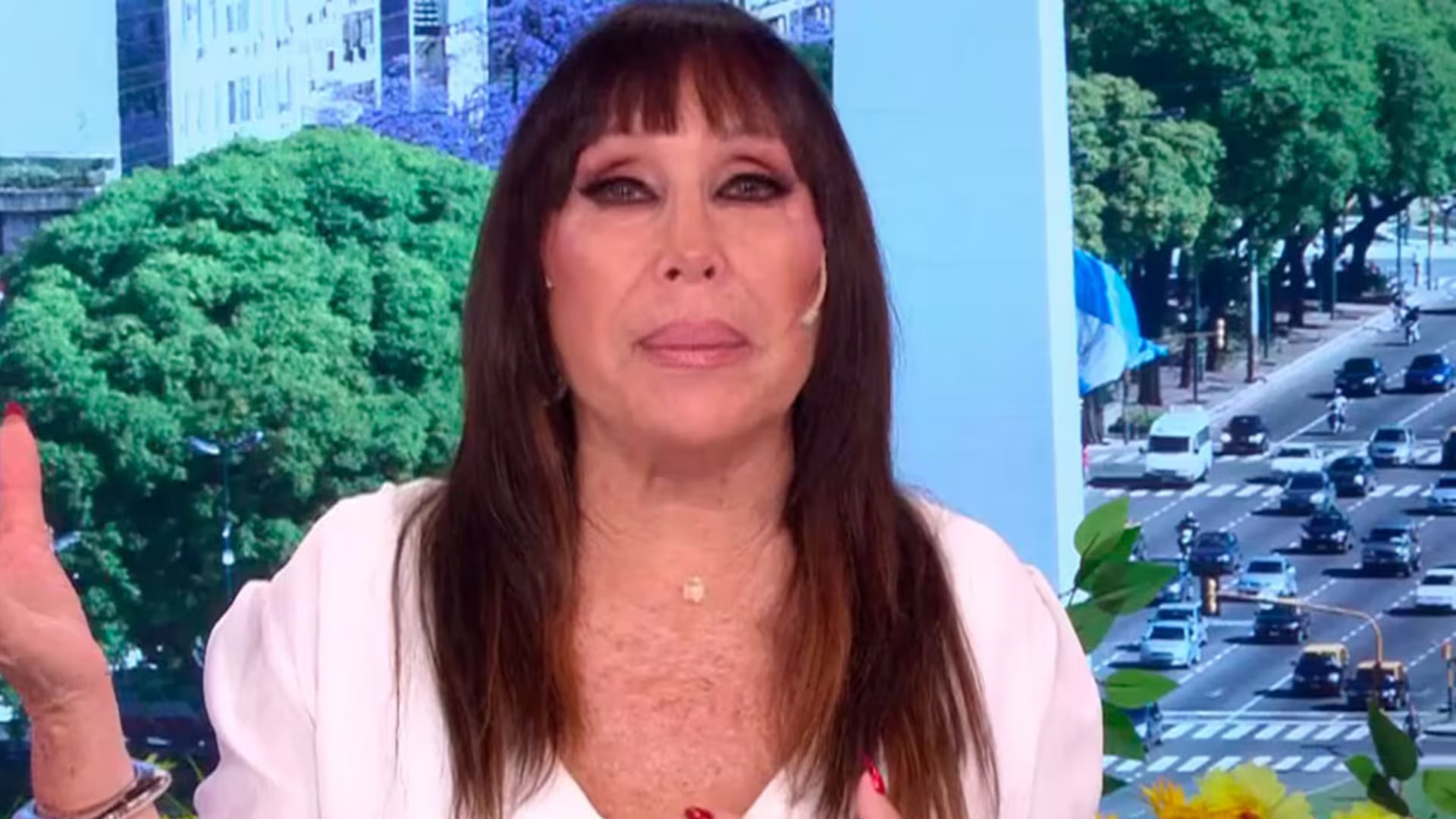 Moria Casán volvió a ponerle un freno a Callejón en vivo (Captura de video)