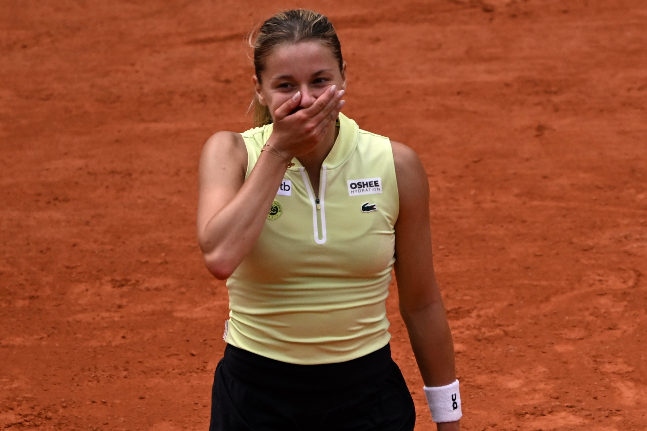 Maja Chwalinska atraviesa el mejor momento de su carrera y se convirtió en una de las grandes revelaciones de Roland Garros tras alcanzar las semifinales (Crédito: AP Foto/Emma Da Silva)