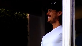 El gesto de Edinson Cavani