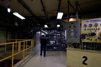 Mazar alcanzó su cota técnica más alta. REUTERS/Karen Toro