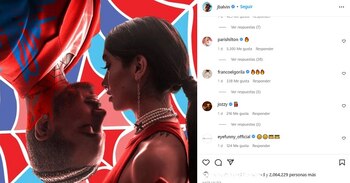 Post en Instagram de J