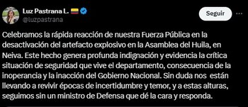 El coronel de la institución