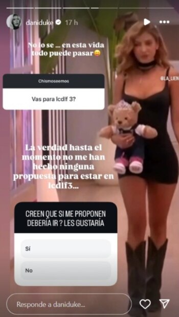 La creadora de contenido despertó