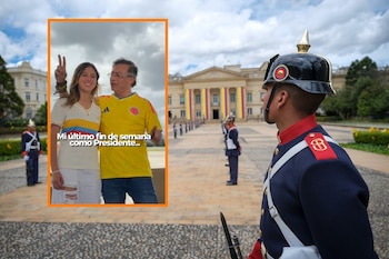 Gustavo Petro publicó un video en redes sociales a cuatro días de dejar la Presidencia de Colombia el 7 de agosto - crédito Presidencia/Instagram
