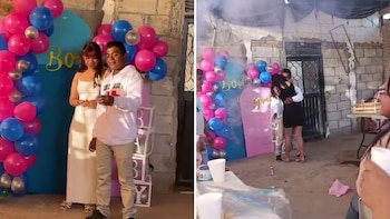 Hermana del novio arruina revelación de género y se vuelve viral: “Amiga consíguete otro, ahí no es”