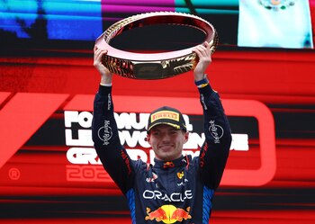 Max Verstappen ganó el GP