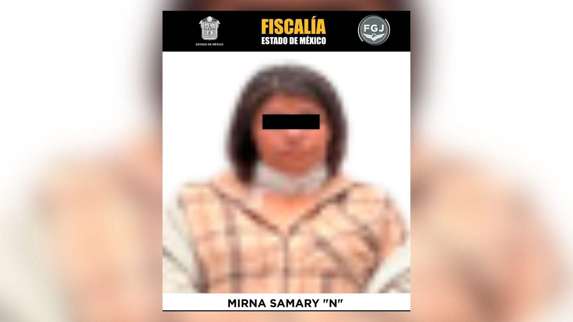 Procesan a una mujer por matar a su hija de 11 meses con un arma punzocortante en el Edomex. FGJEM