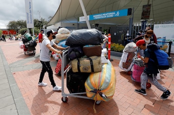 Migrantes venezolanos se preparan para