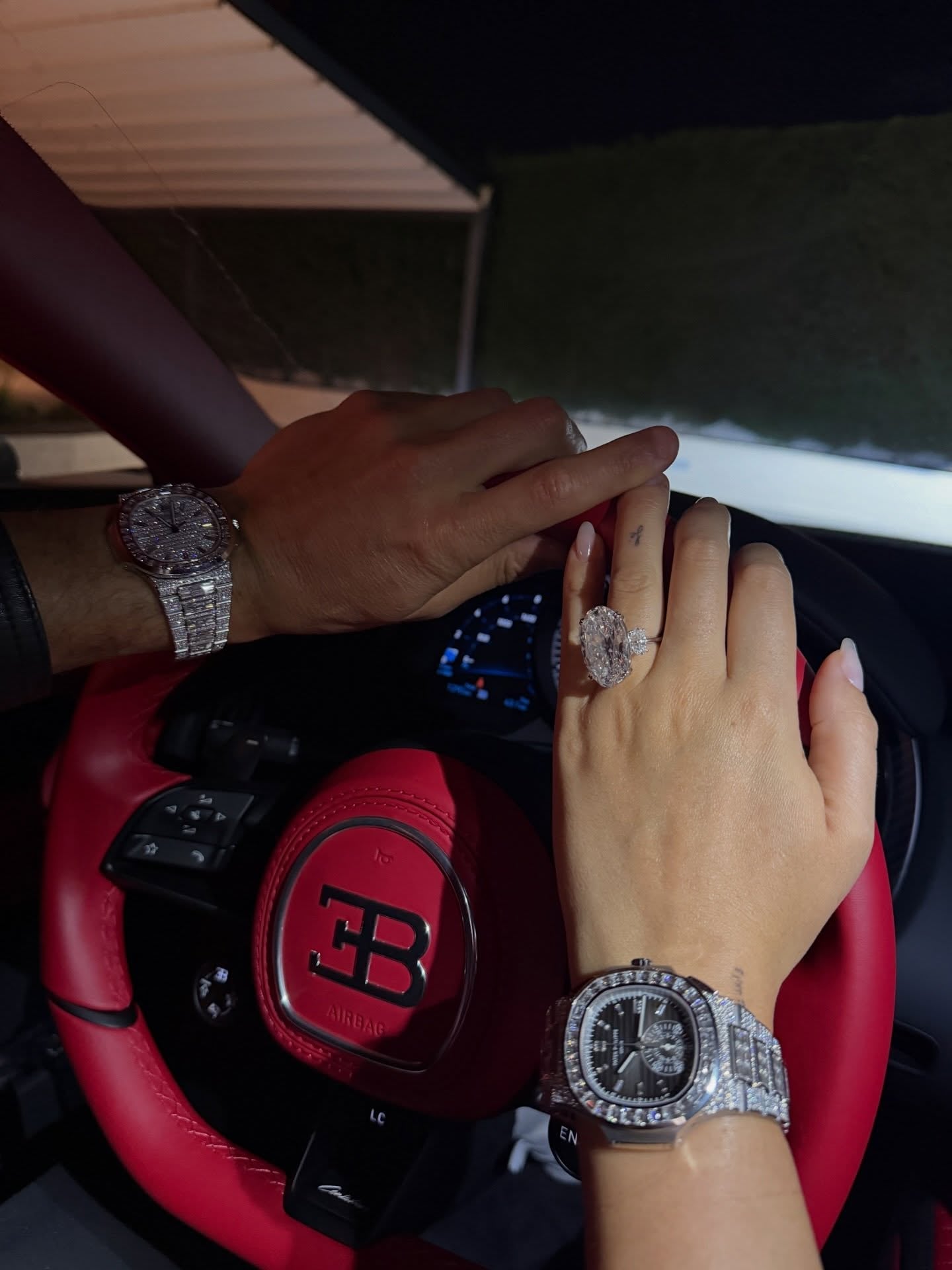 La lujosa foto de Cristiano Ronaldo y Georgina Rodríguez que supera los 17 millones de euros (@georginagio)