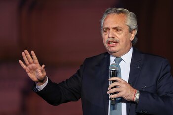 Alberto Fernández anunció que le
