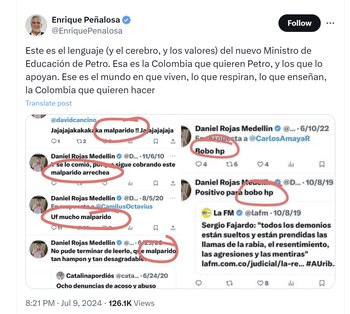 Enrique Peñalosa criticó nombramiento de