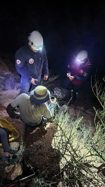 Se cayó mientras subía un cerro en Mendoza, se fracturó y tuvo que ser rescatado