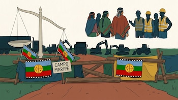 Vaca Muerta: imputaron a 12 mapuches por bloquear el acceso a una cantera
