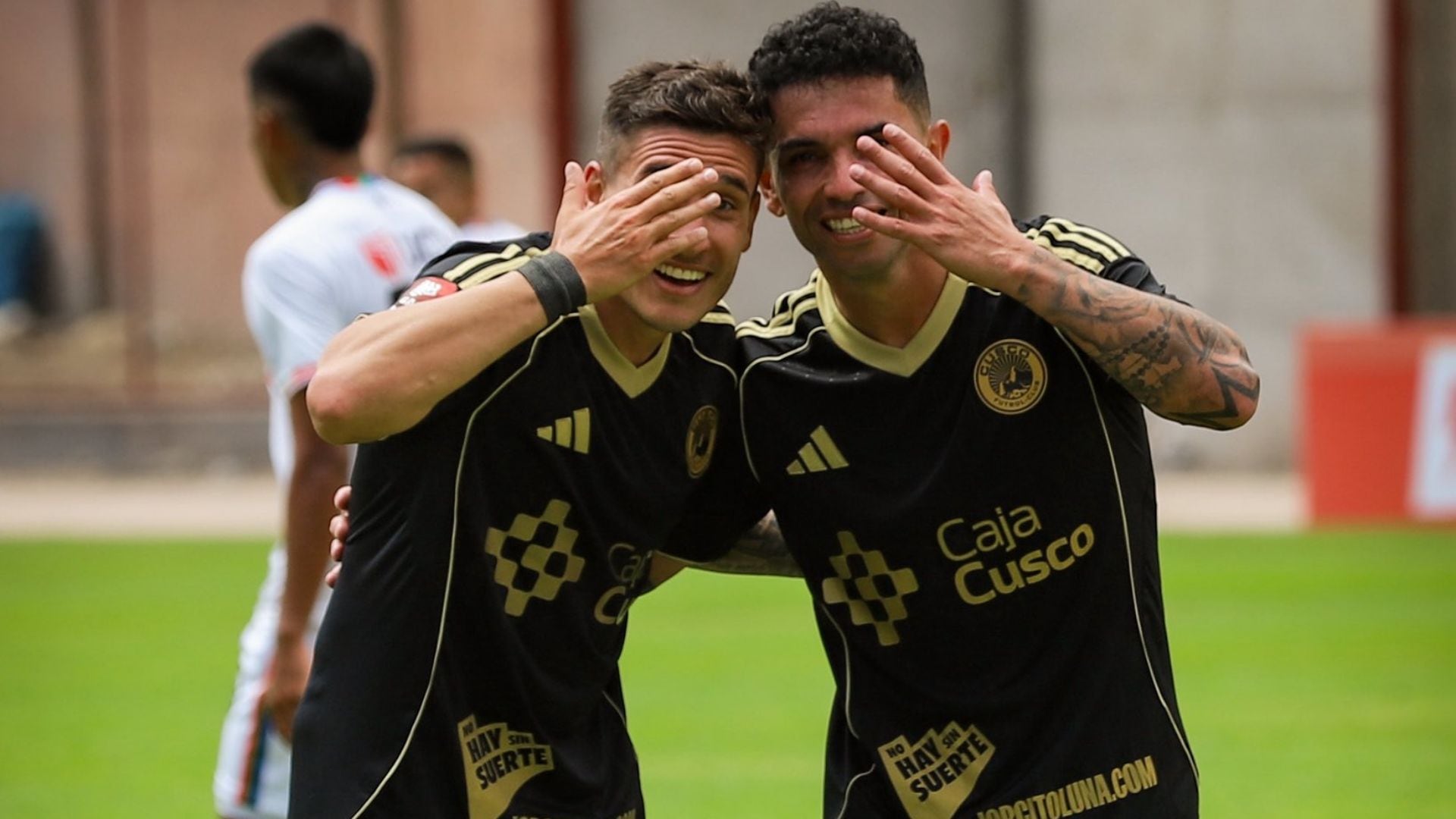 Facundo Callejo y Gabriel Carabajal, sociedad incordia en Cusco FC. - Crédito: Difusión