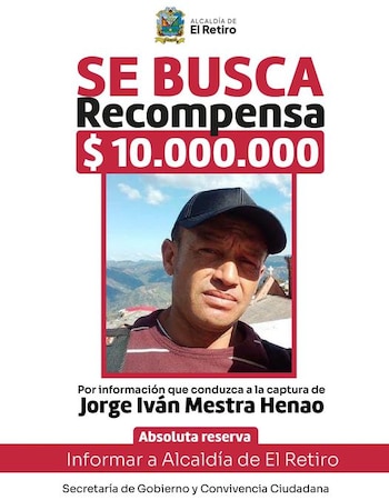 Cartel con el rostro del